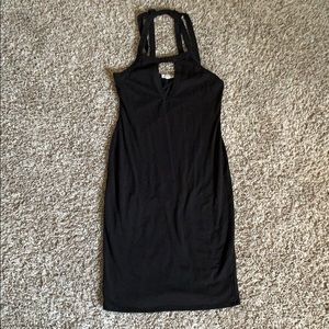 ⚡️Black strappy dress